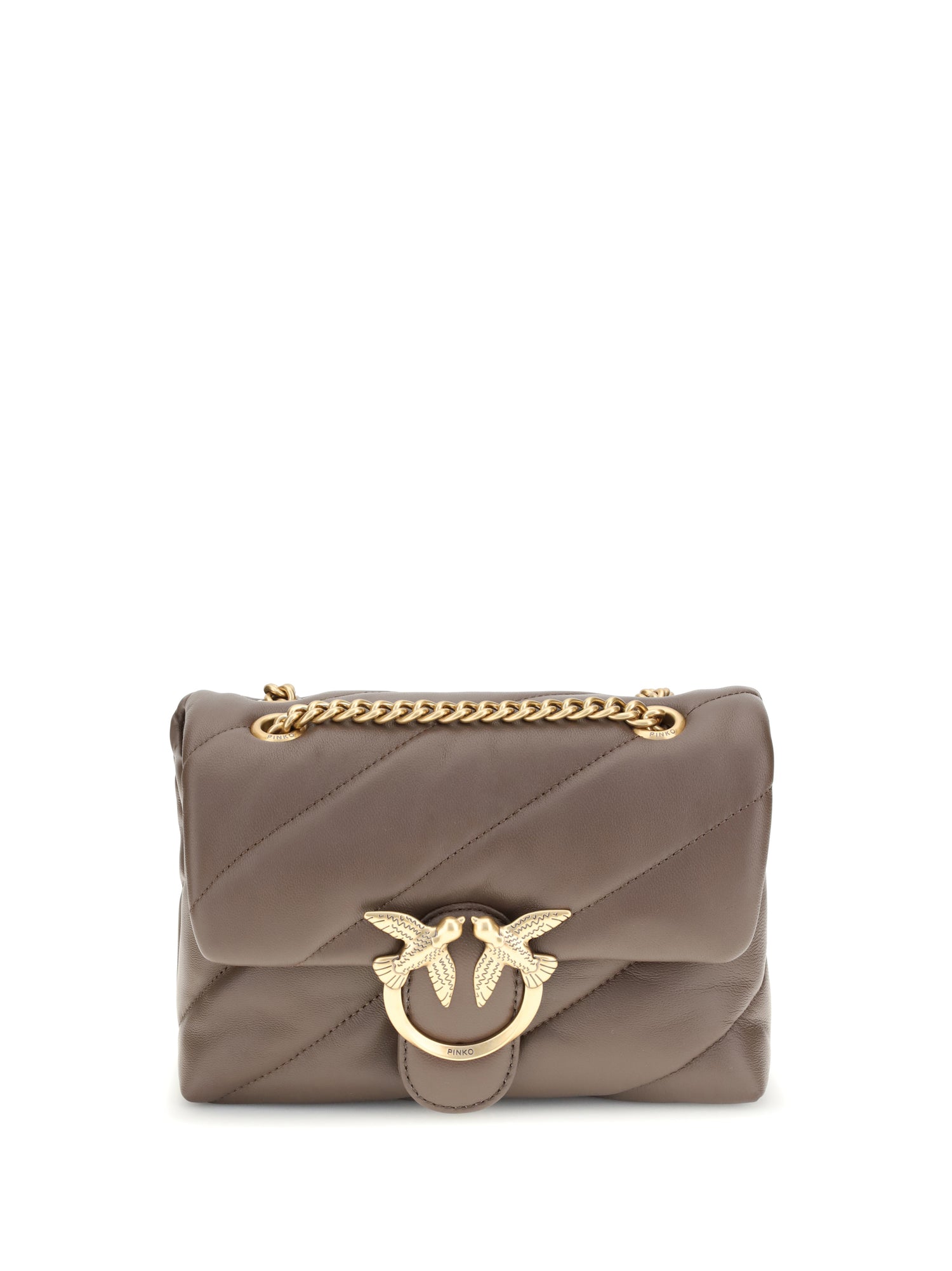 PINKO OS love mini puff shoulder bag