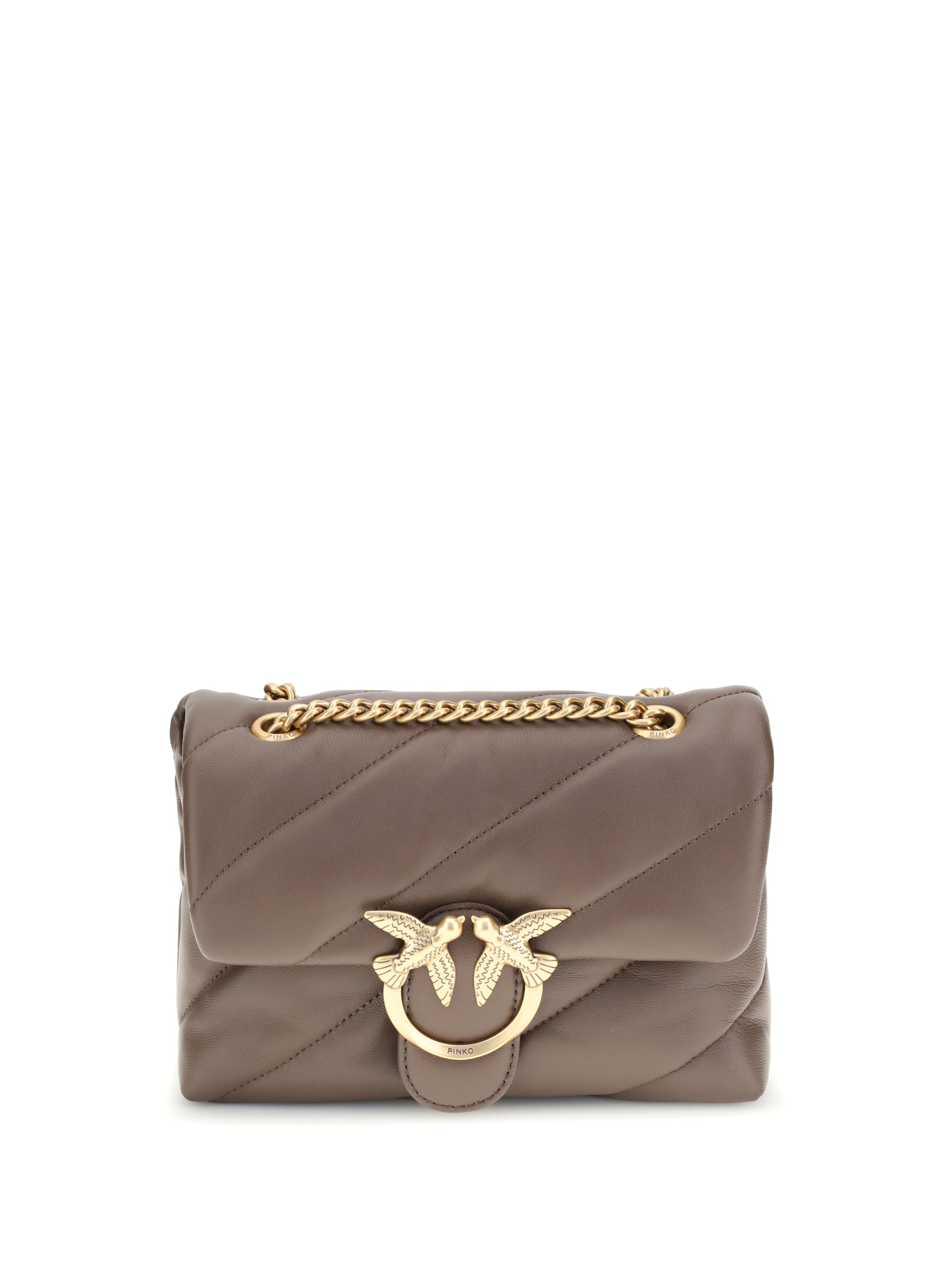 PINKO OS love mini puff shoulder bag