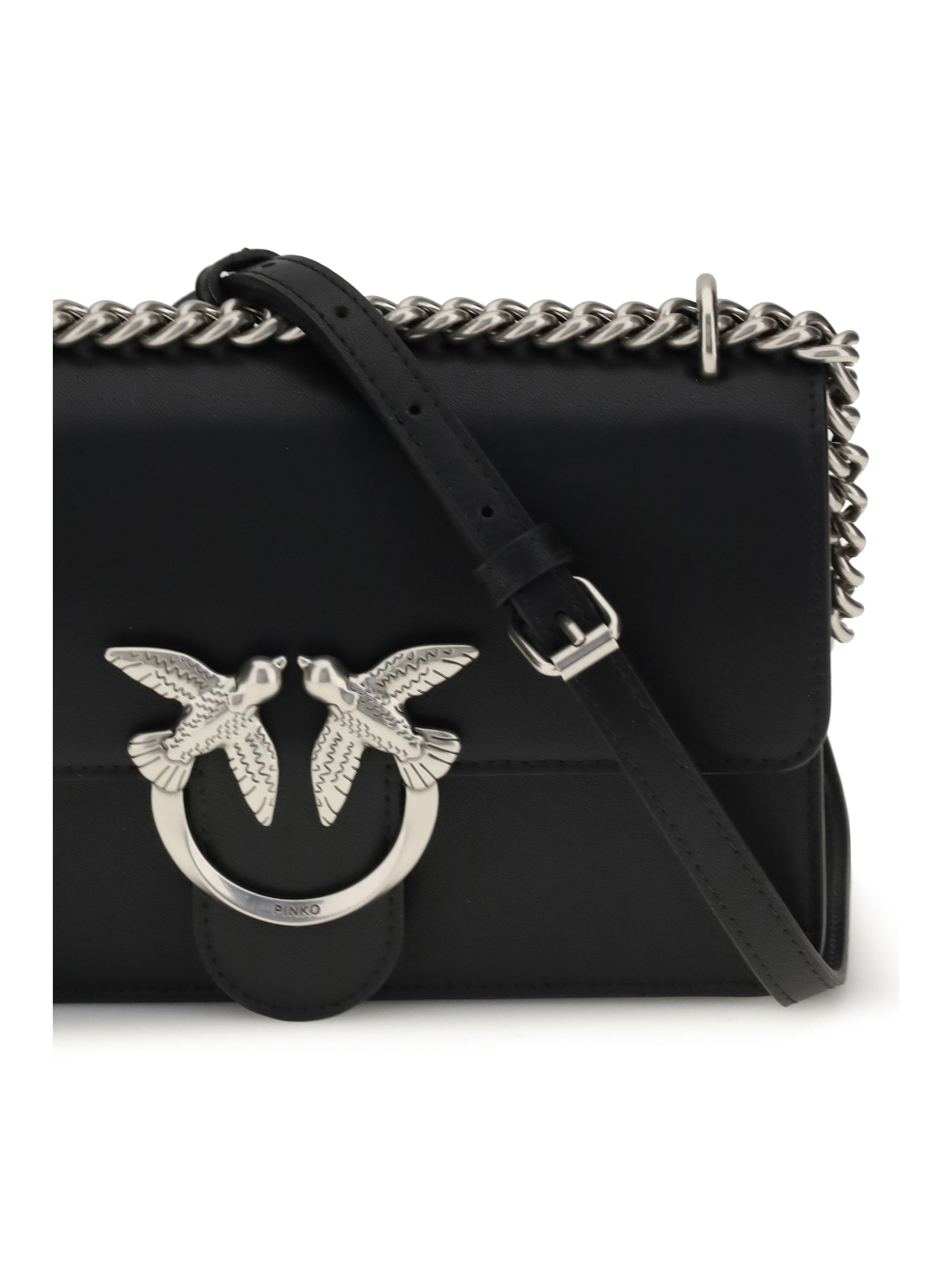 PINKO OS love one mini shoulder bag