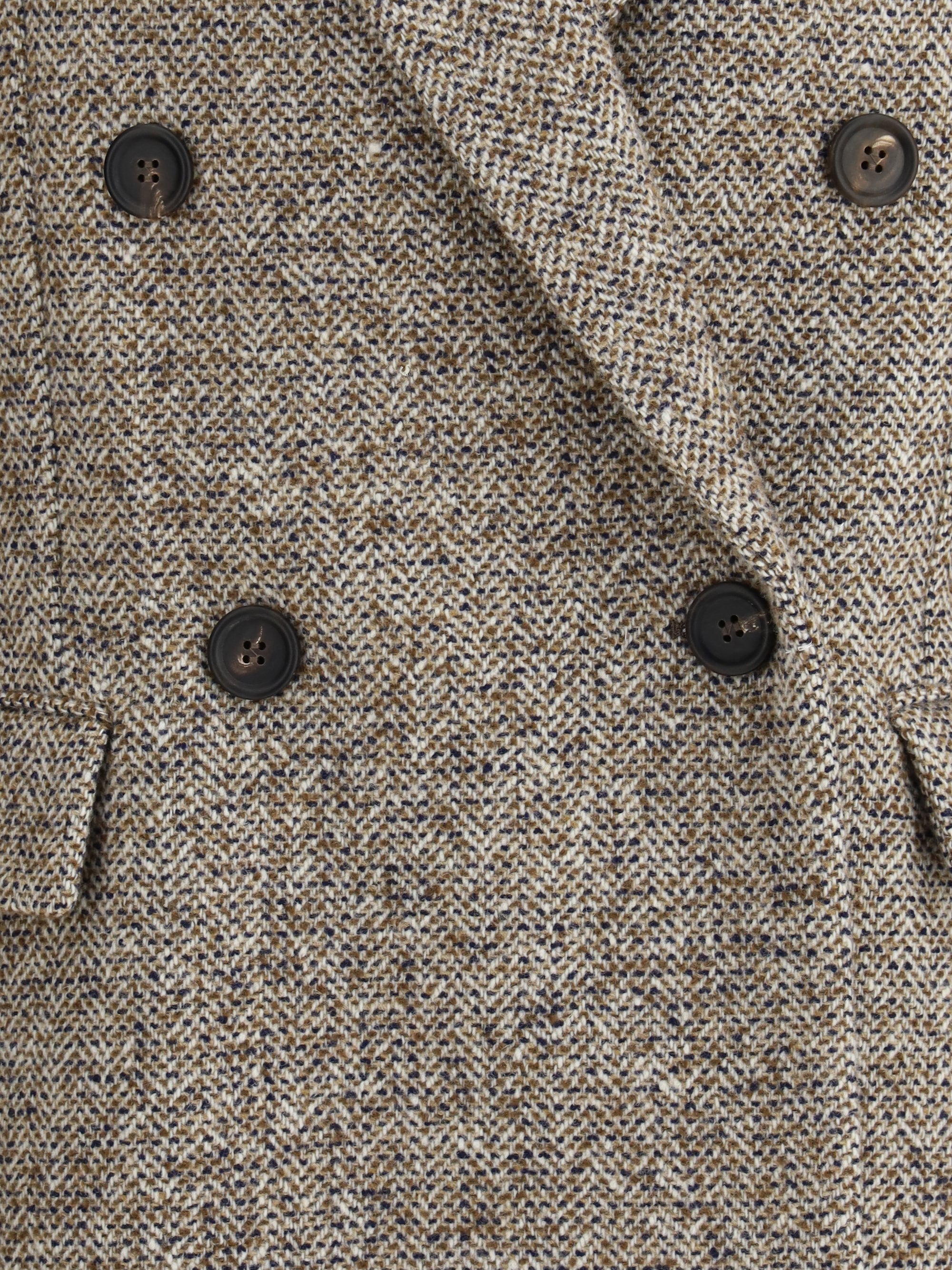 BRUNELLO CUCINELLI 42 virgin wool and silk mélange jacket