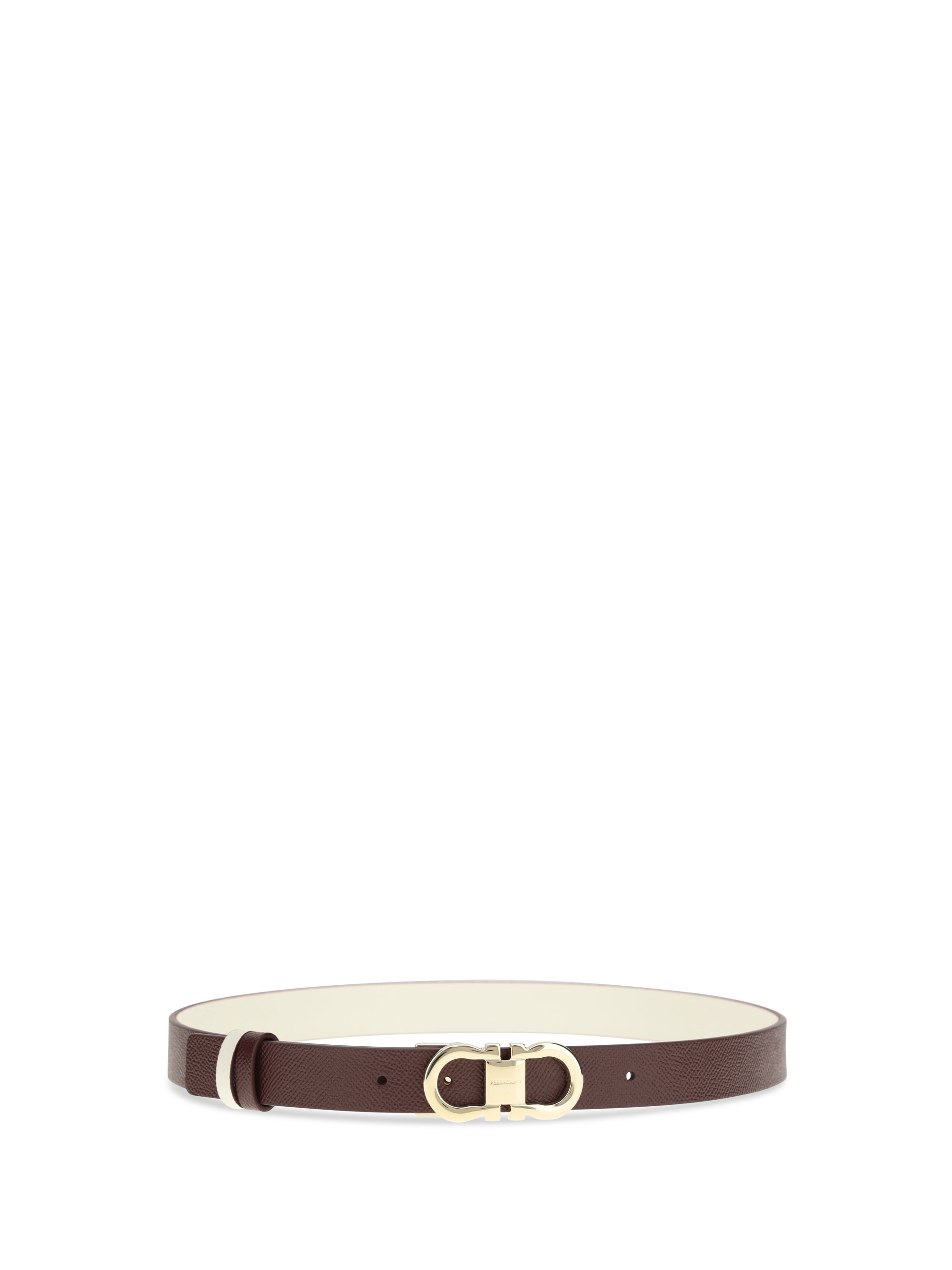 FERRAGAMO 75 reversible and adjustable gancini belt