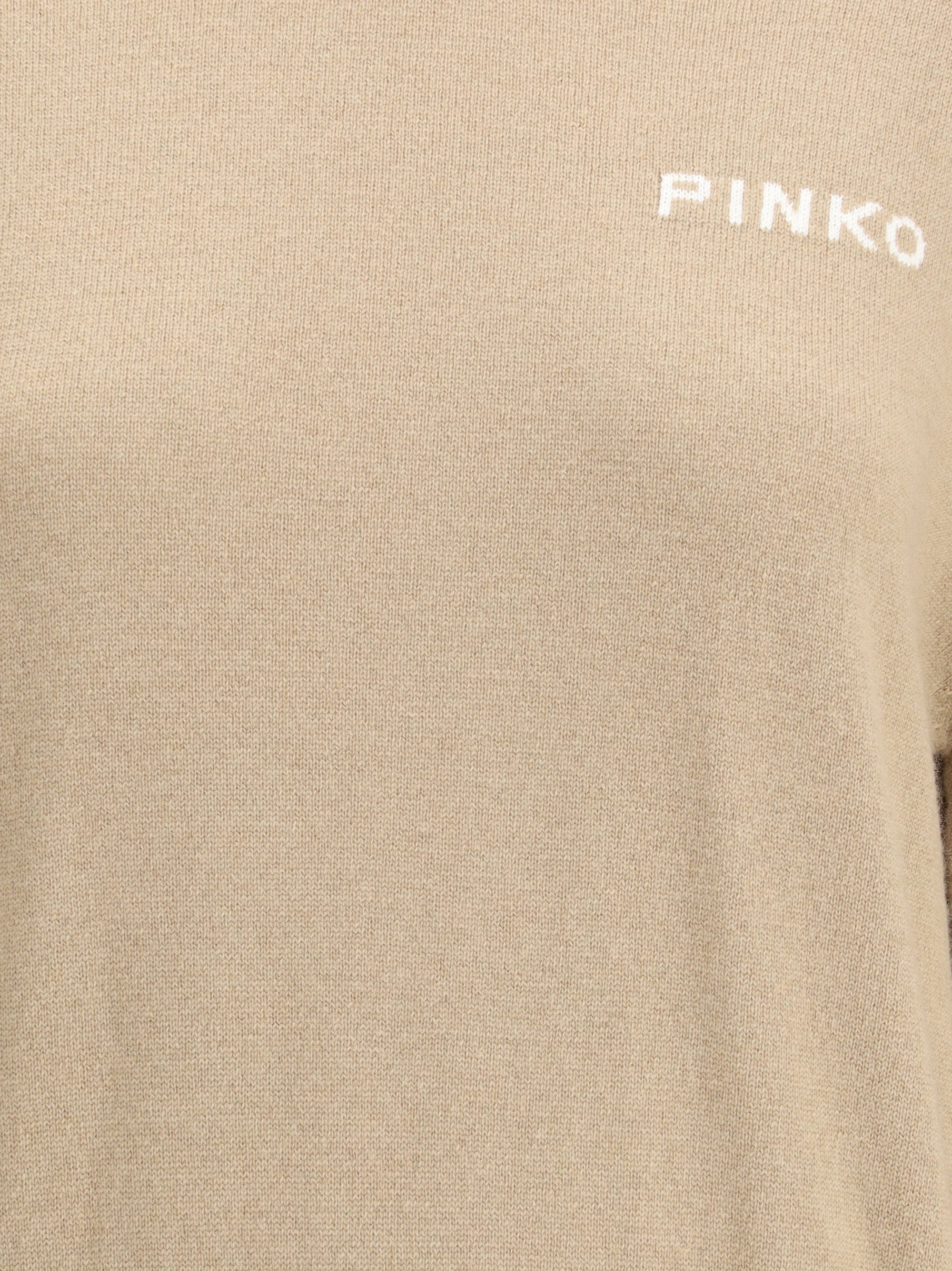 PINKO M logo sweater