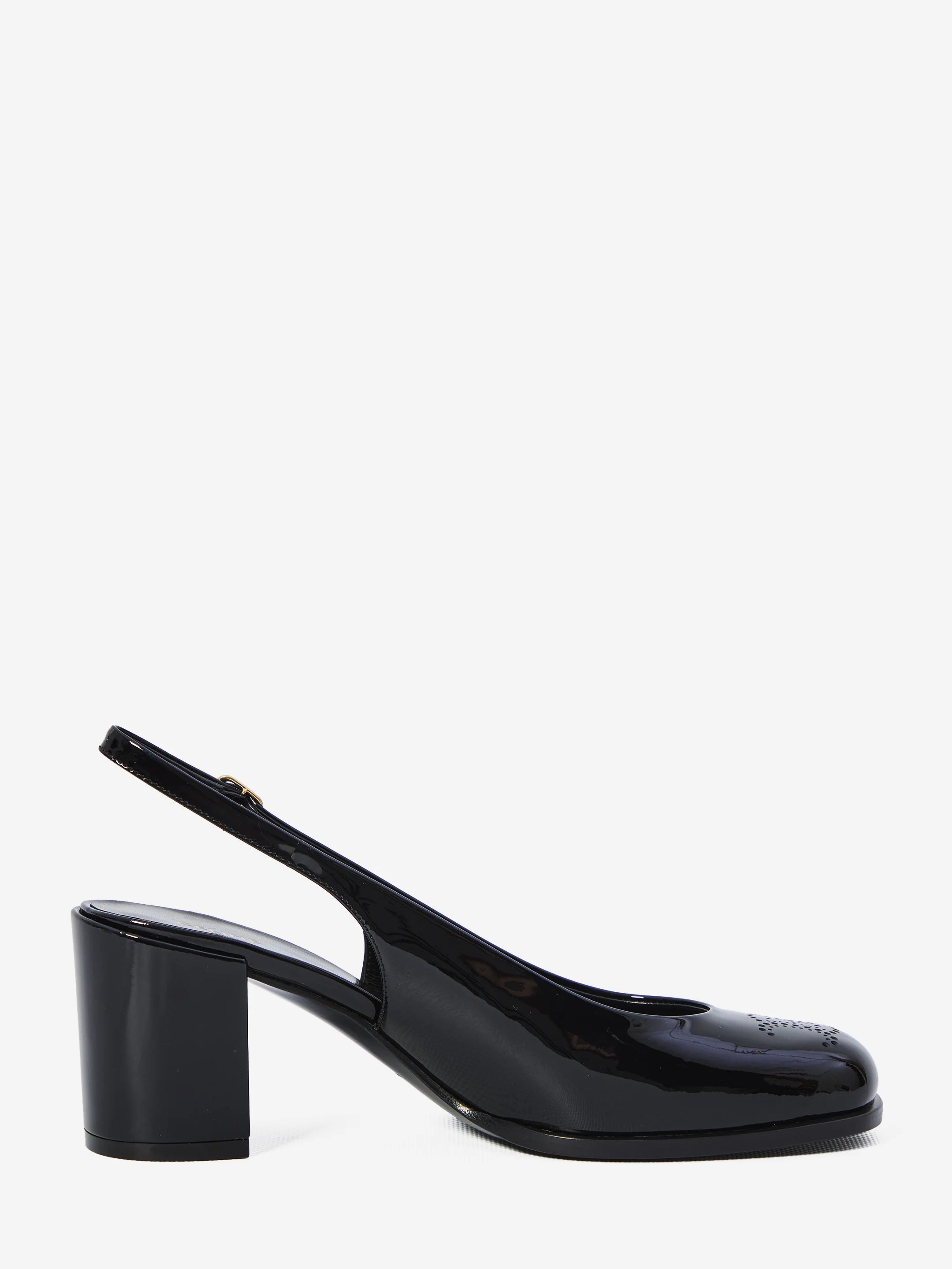 CELINE 36½ lily slingback