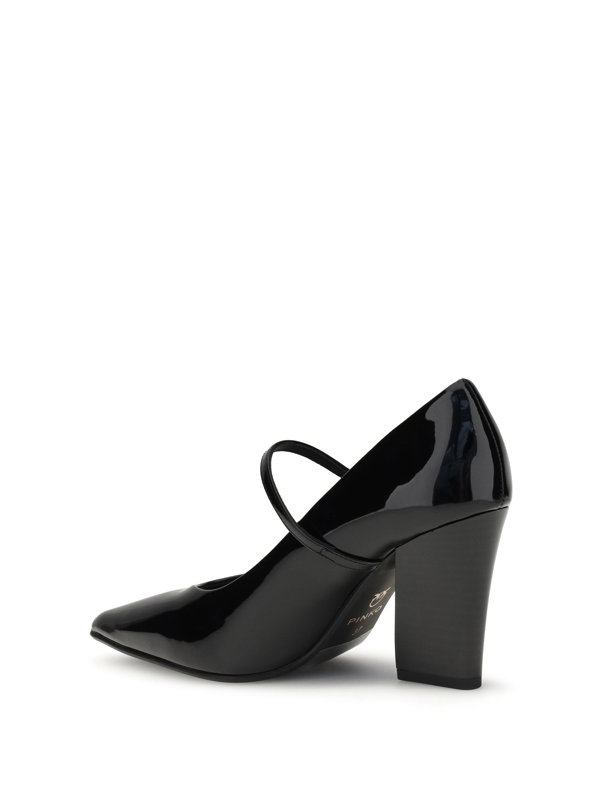 PINKO 36 patent leather pumps