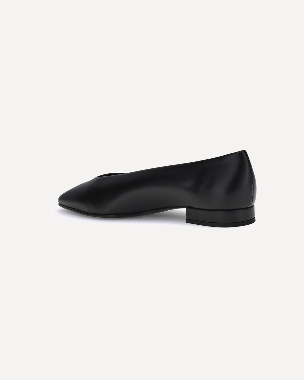 leather ballerinas