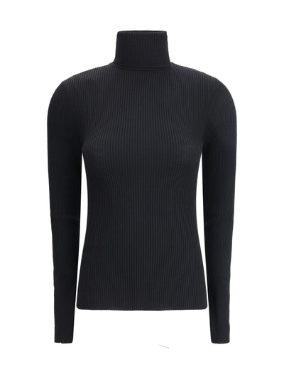 long-sleeve wool sweater