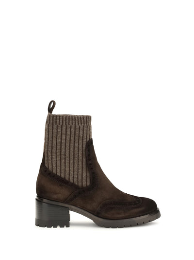 suede ferret boots