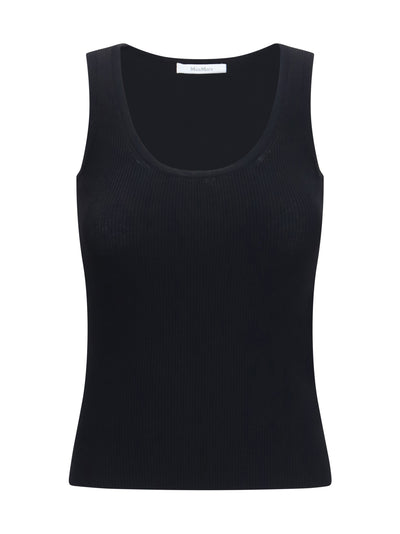 ribbed jersey tank top