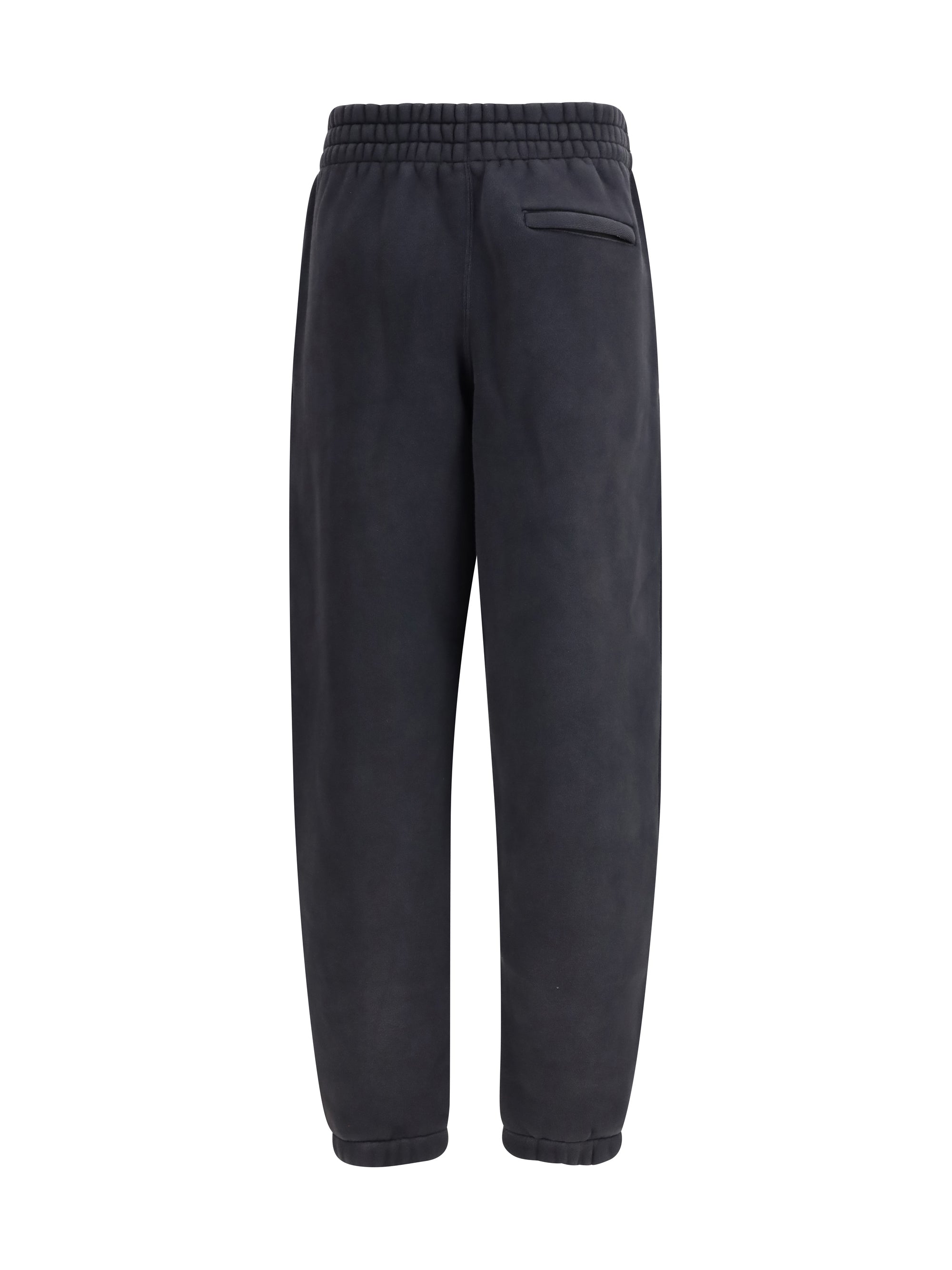 ALEXANDER WANG S sweatpants with raised glitter logo detailing