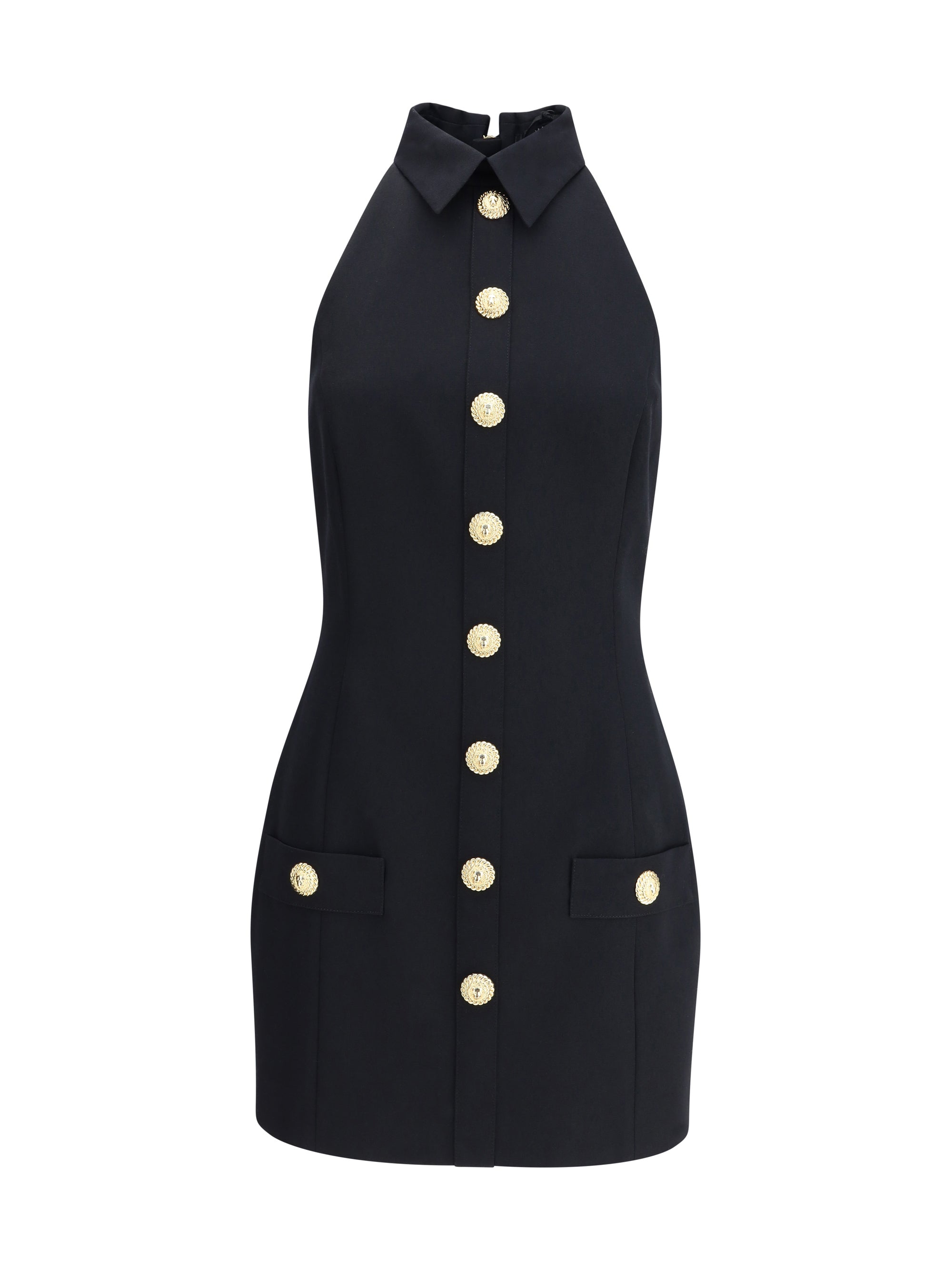 BALMAIN 38 sleeveless short dress
