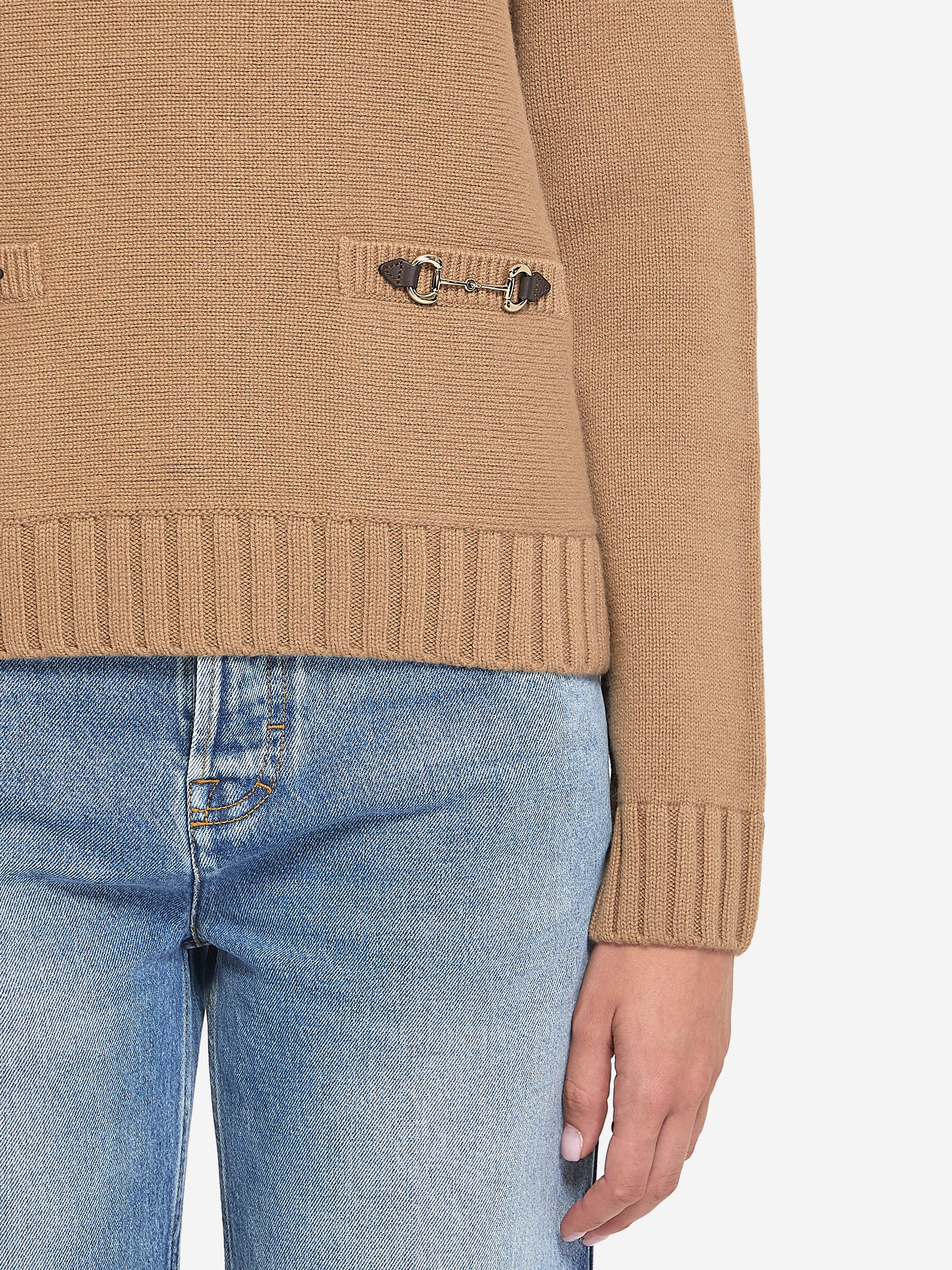 GUCCI S sweater with horsebit