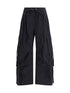 DOLCE & GABBANA 40 waxed faille cargo pants