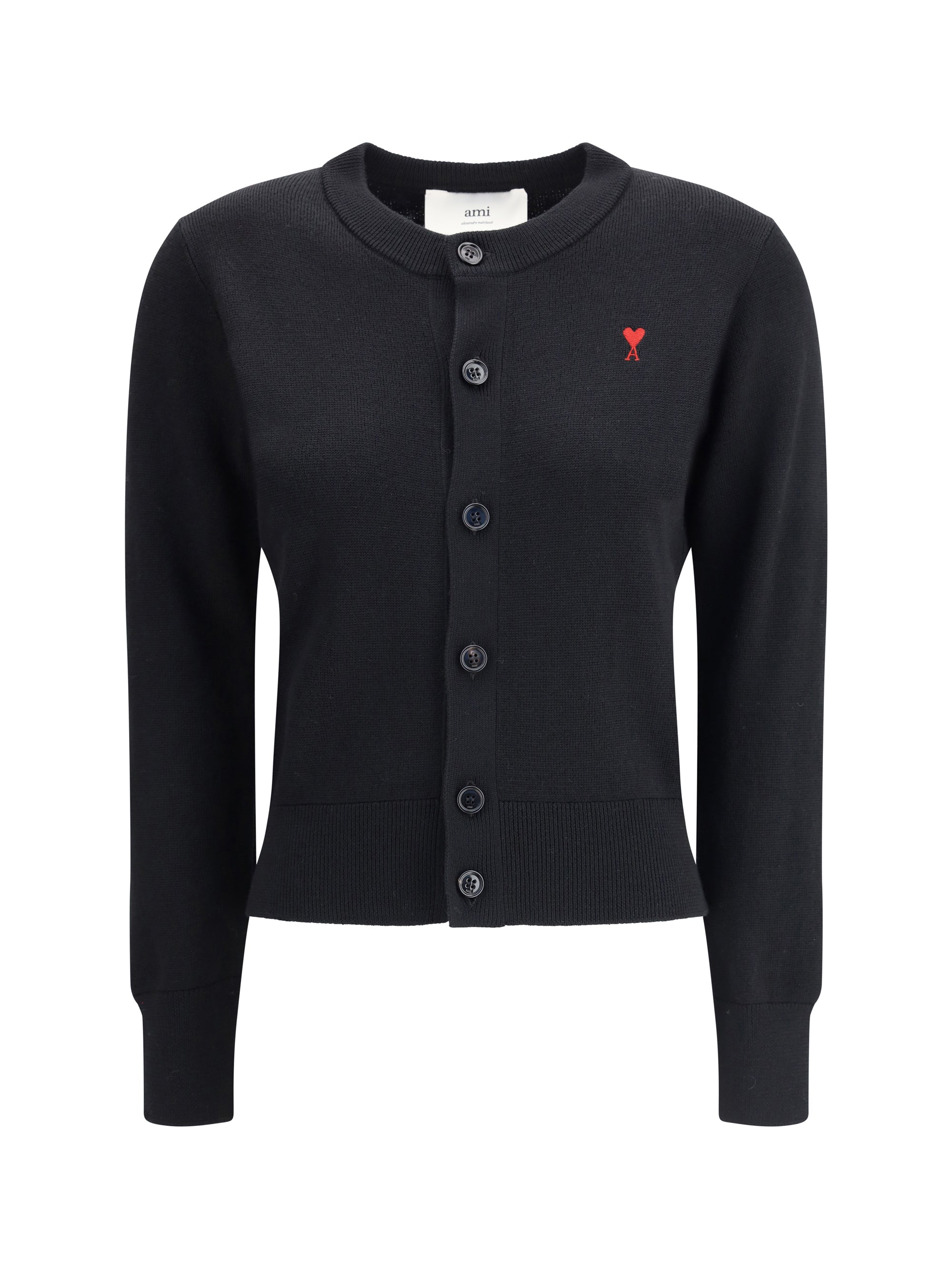 AMI PARIS M ami de coeur merino wool cardigan