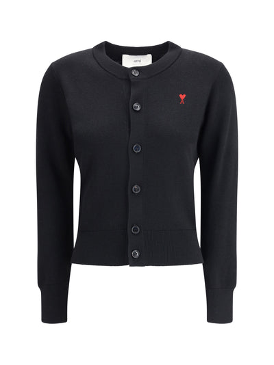 ami de coeur merino wool cardigan
