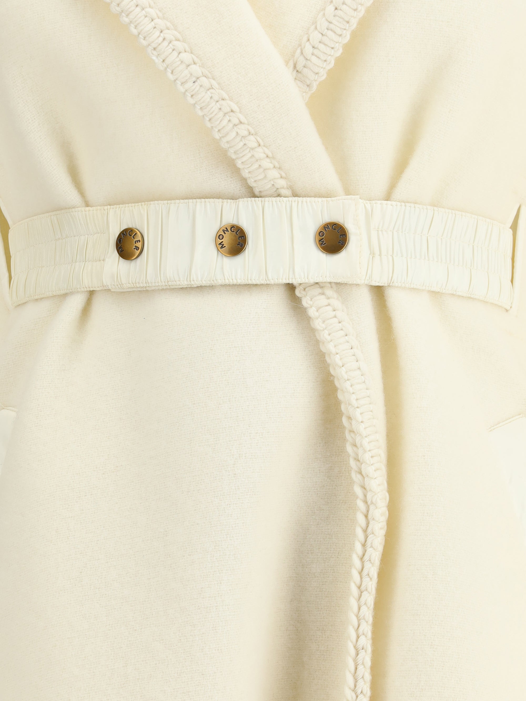 MONCLER OS wool cape