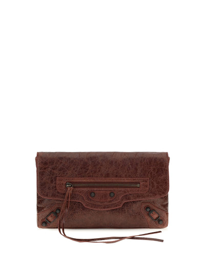 le city clutch in lambskin