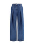 DOLCE & GABBANA 40 straight jeans with pinces