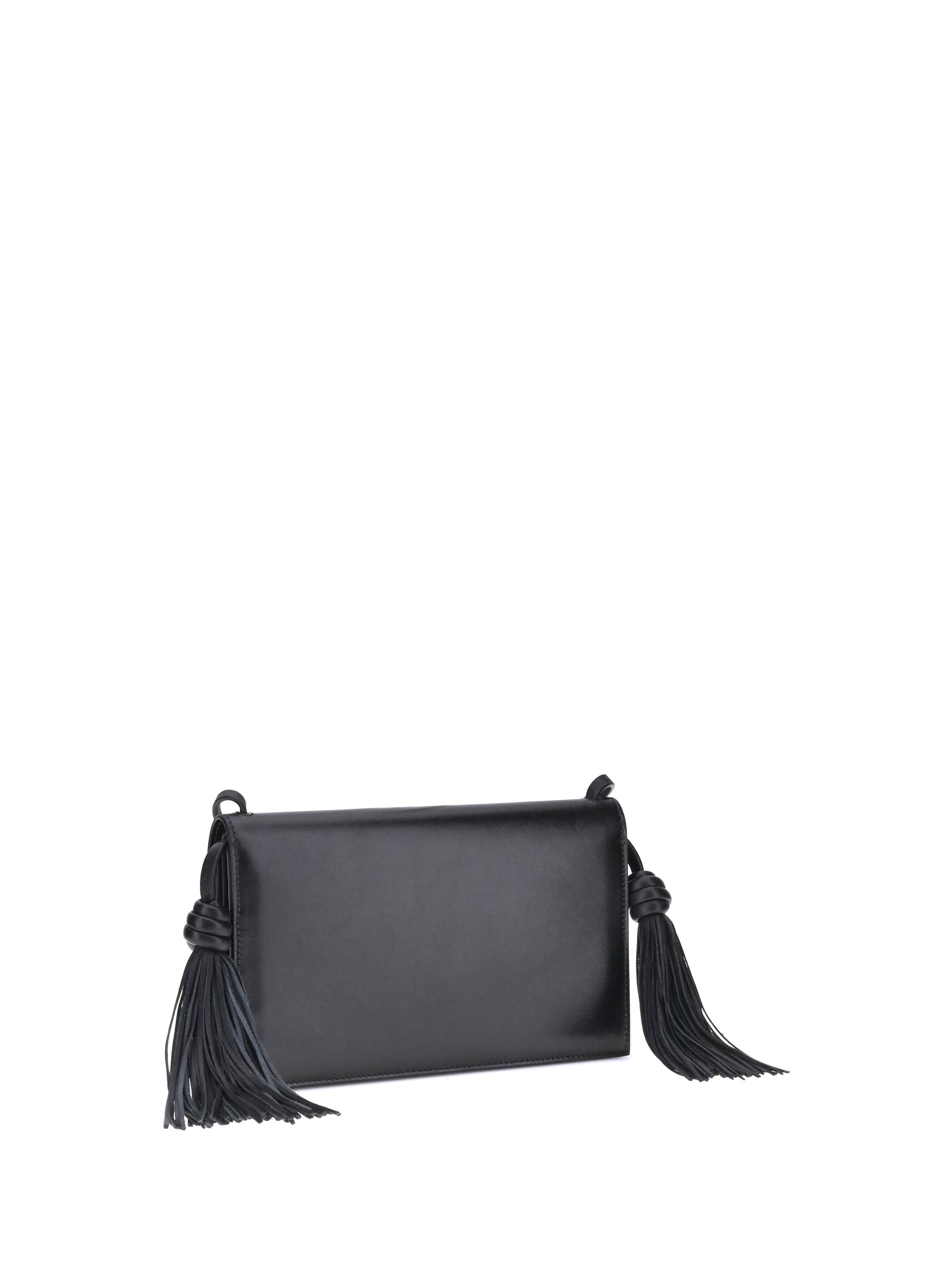 JIL SANDER OS tassel shoulder bag