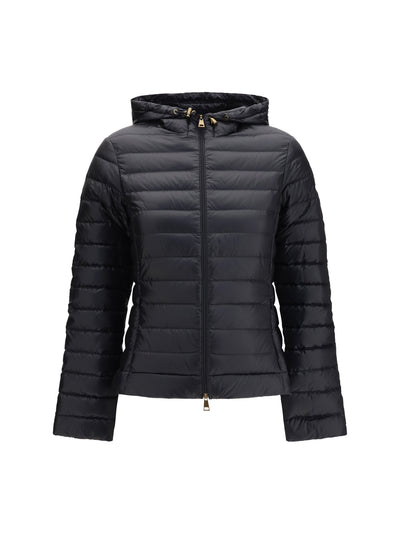 igelhood short down jacket in longue saison