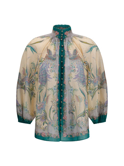 indra ruffle shirt