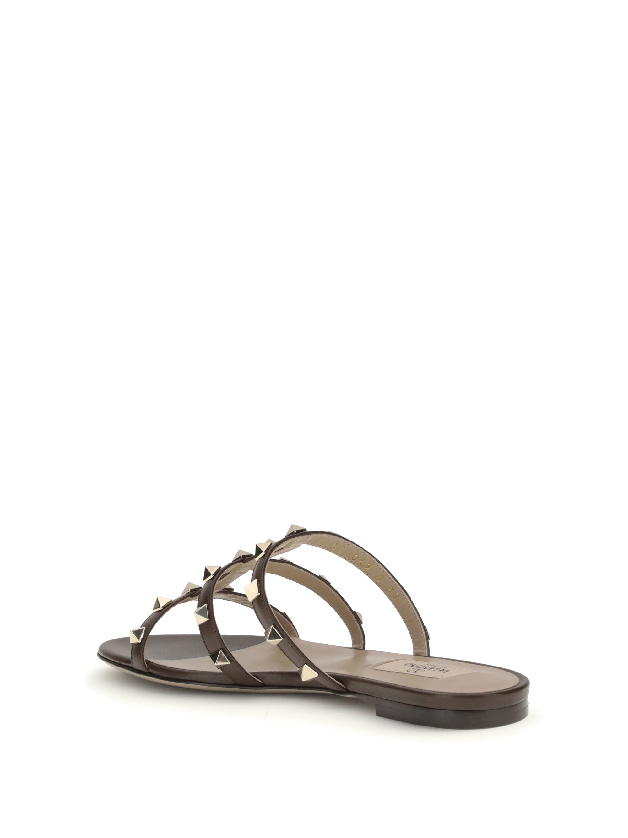 VALENTINO GARAVANI 36.5 rockstud slider sandal