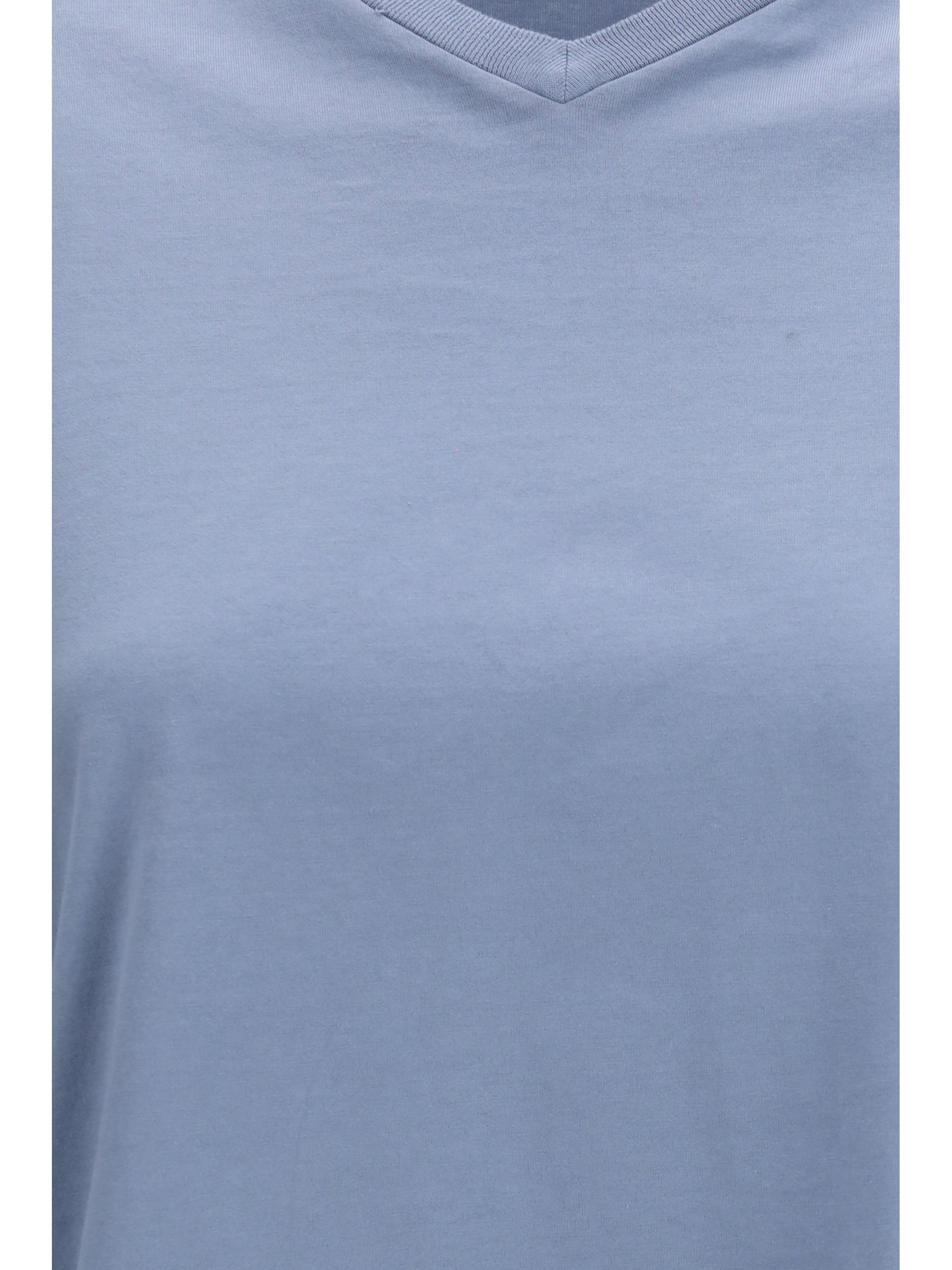 RIER L cotton v-neck t-shirt