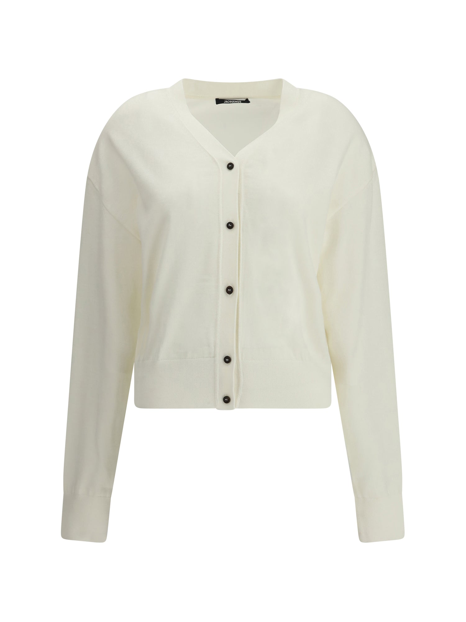 JACQUEMUS 38 merino wool cardigan