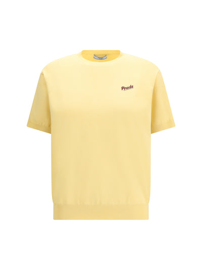silk crewneck sweater