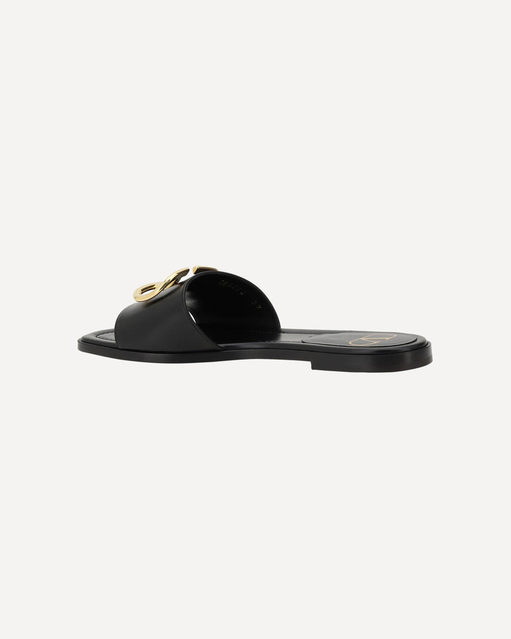 logoed sandals