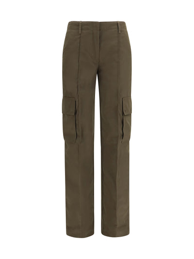 gabardine cargo pants