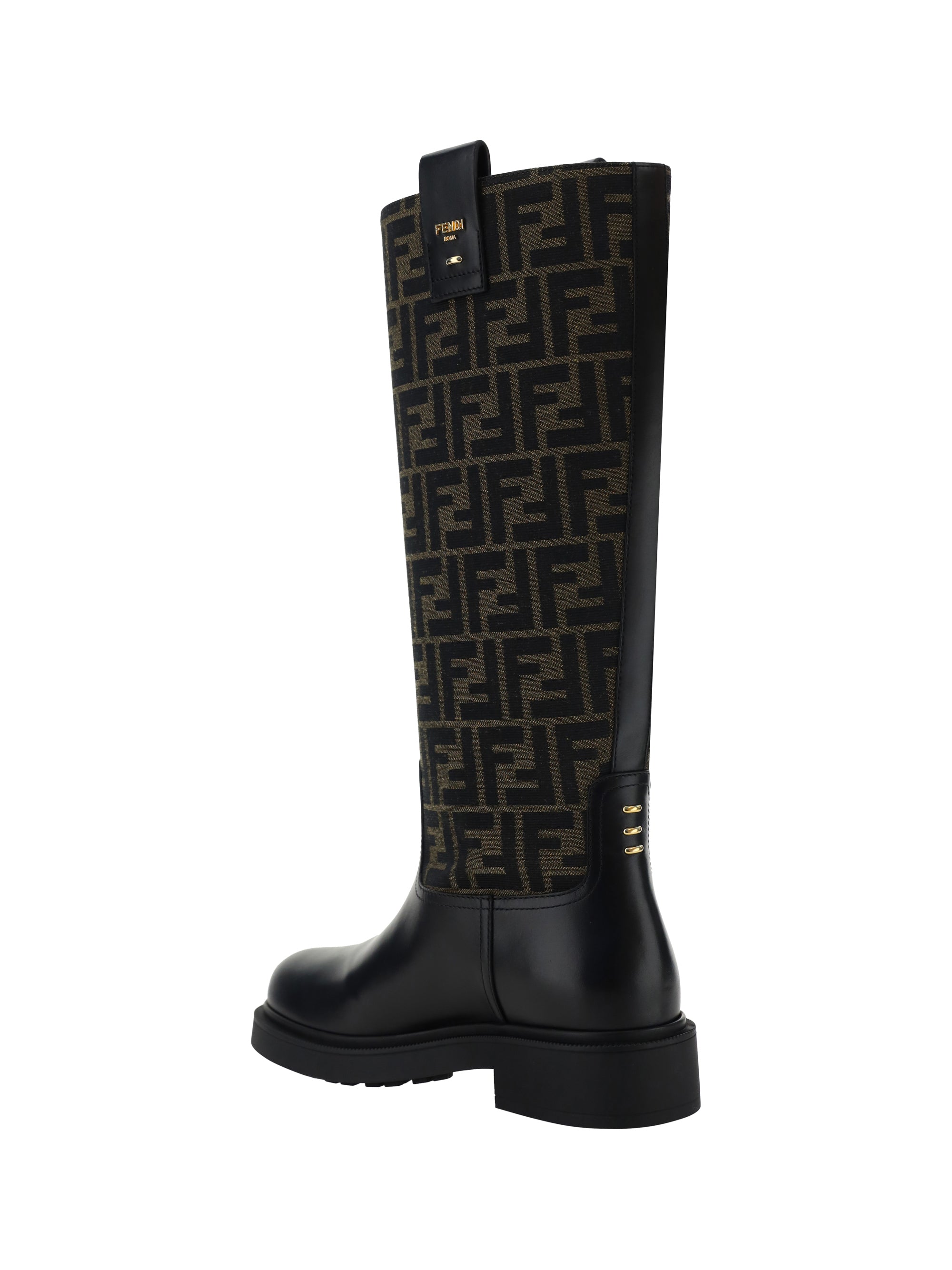 FENDI 36 leather boots