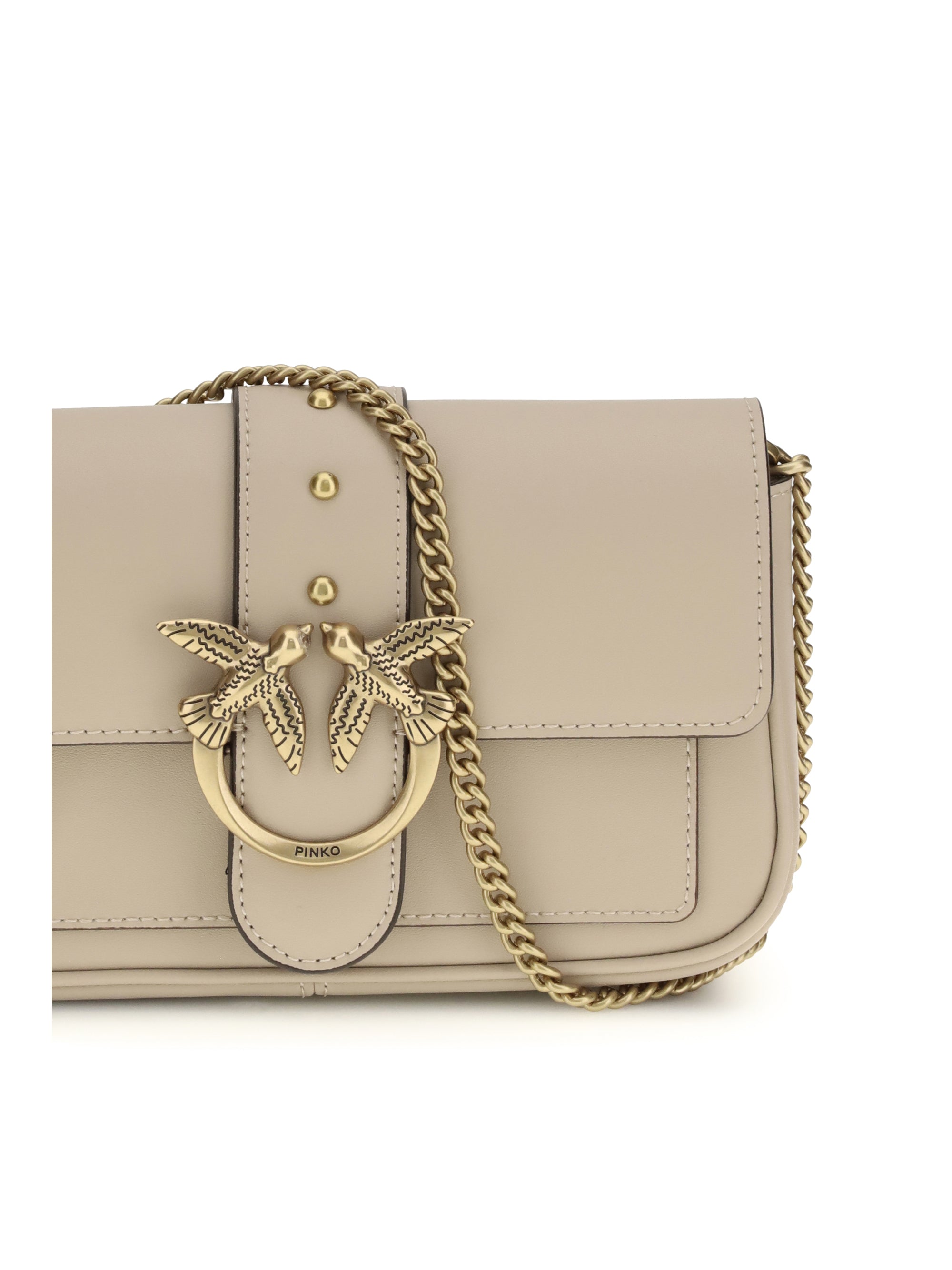 PINKO OS love one shoulder bag