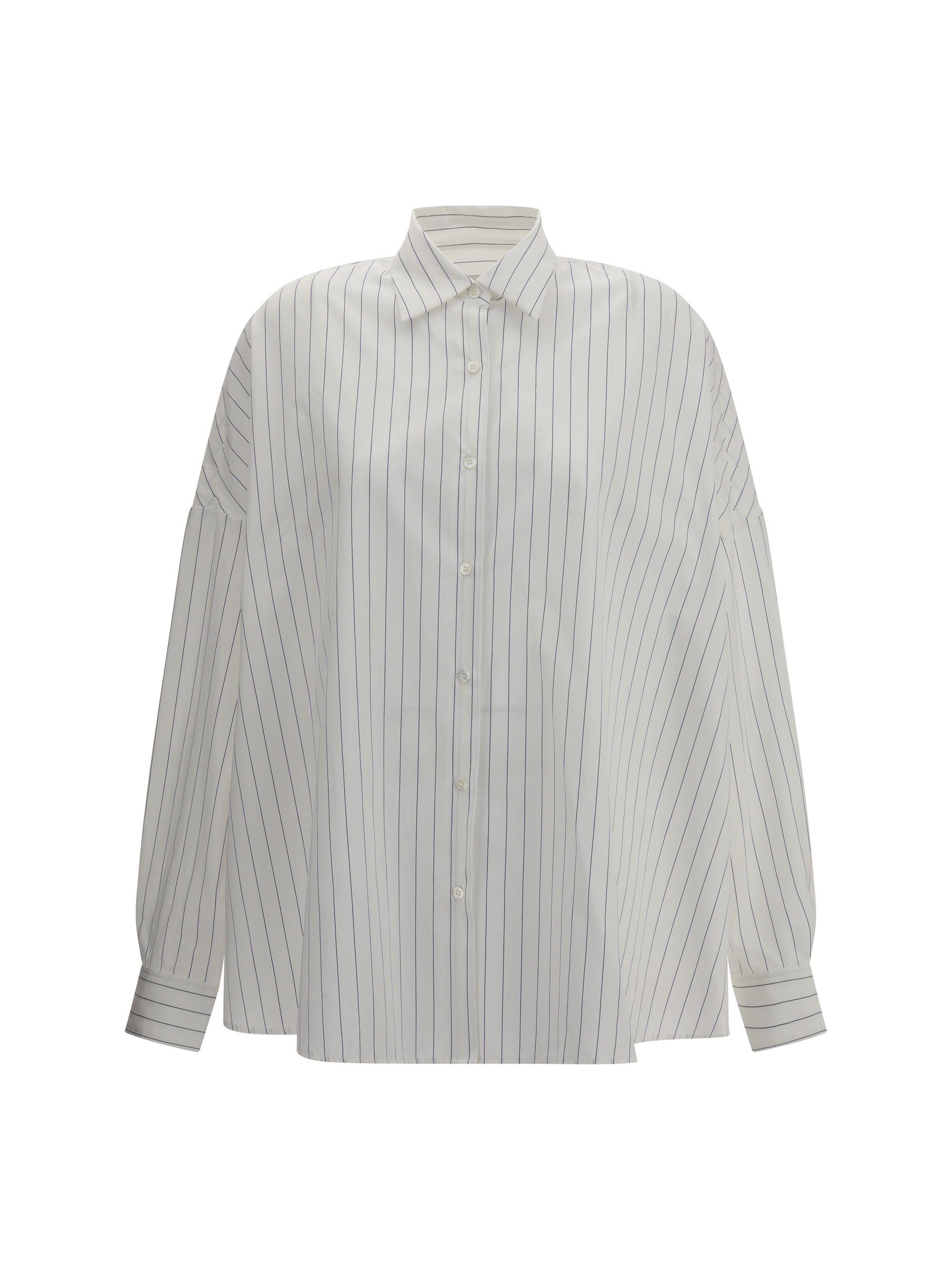 DRIES VAN NOTEN M oversized striped shirt