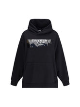 GIVENCHY L gauzy fabric hoodie with givenchy tape