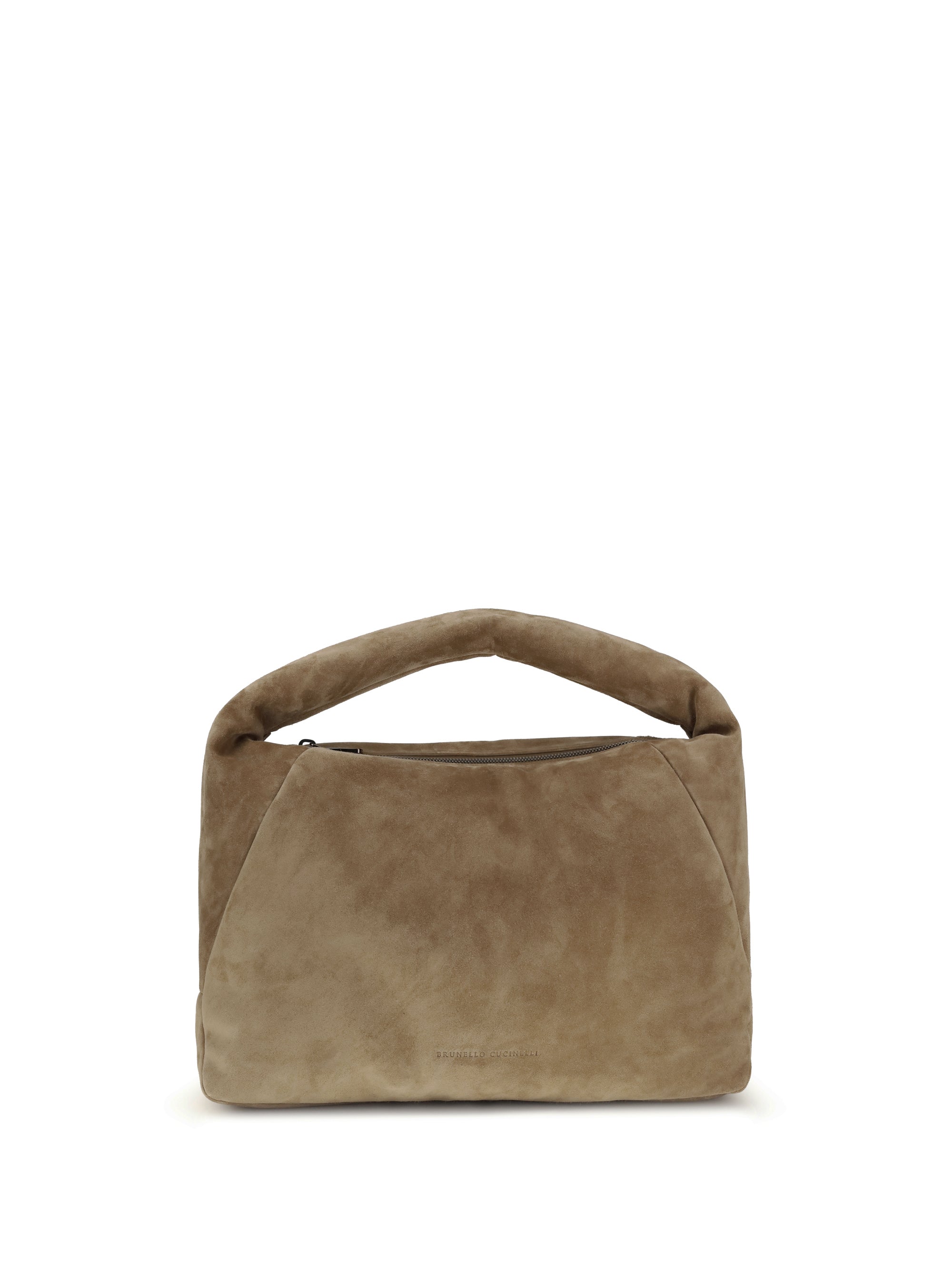 BRUNELLO CUCINELLI OS suede shoulder bag