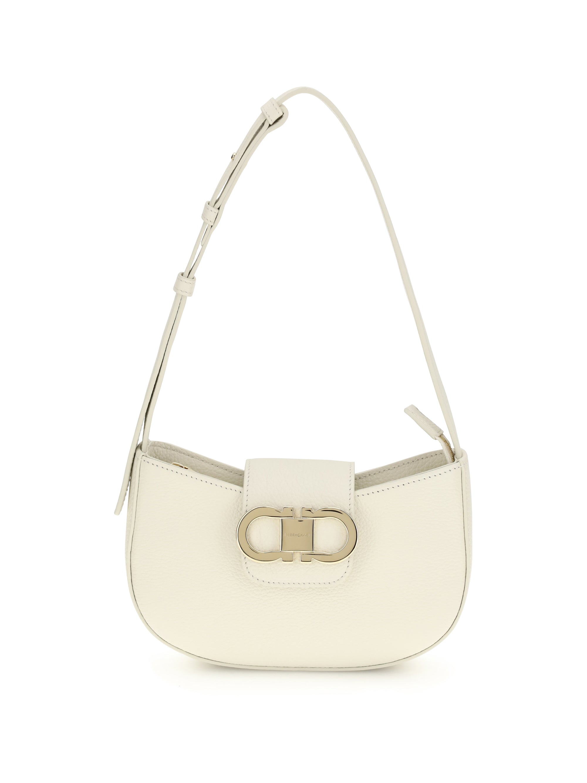 FERRAGAMO OS leather shoulder bag
