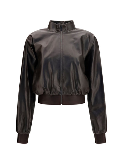 soft nappa bomber jacket