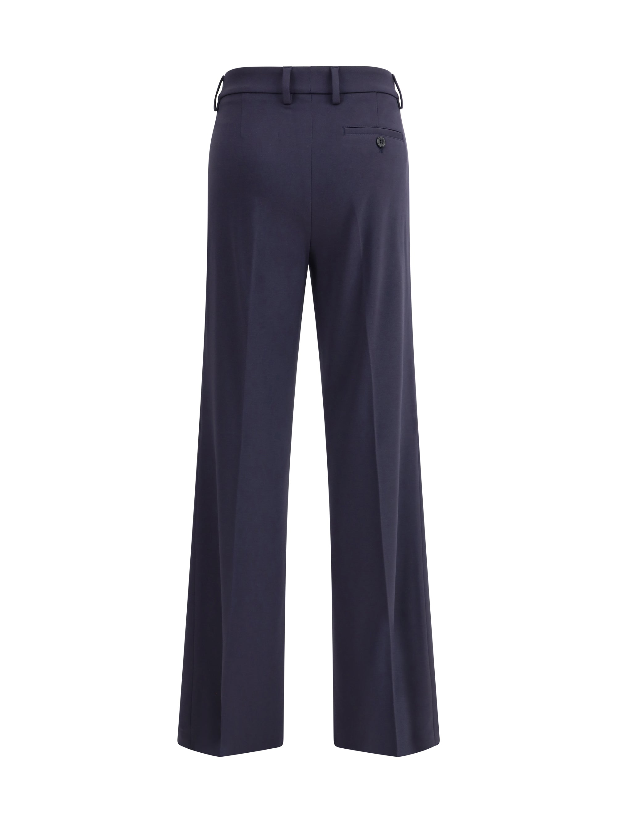 TRUE ROYAL 40 flare bianca pants