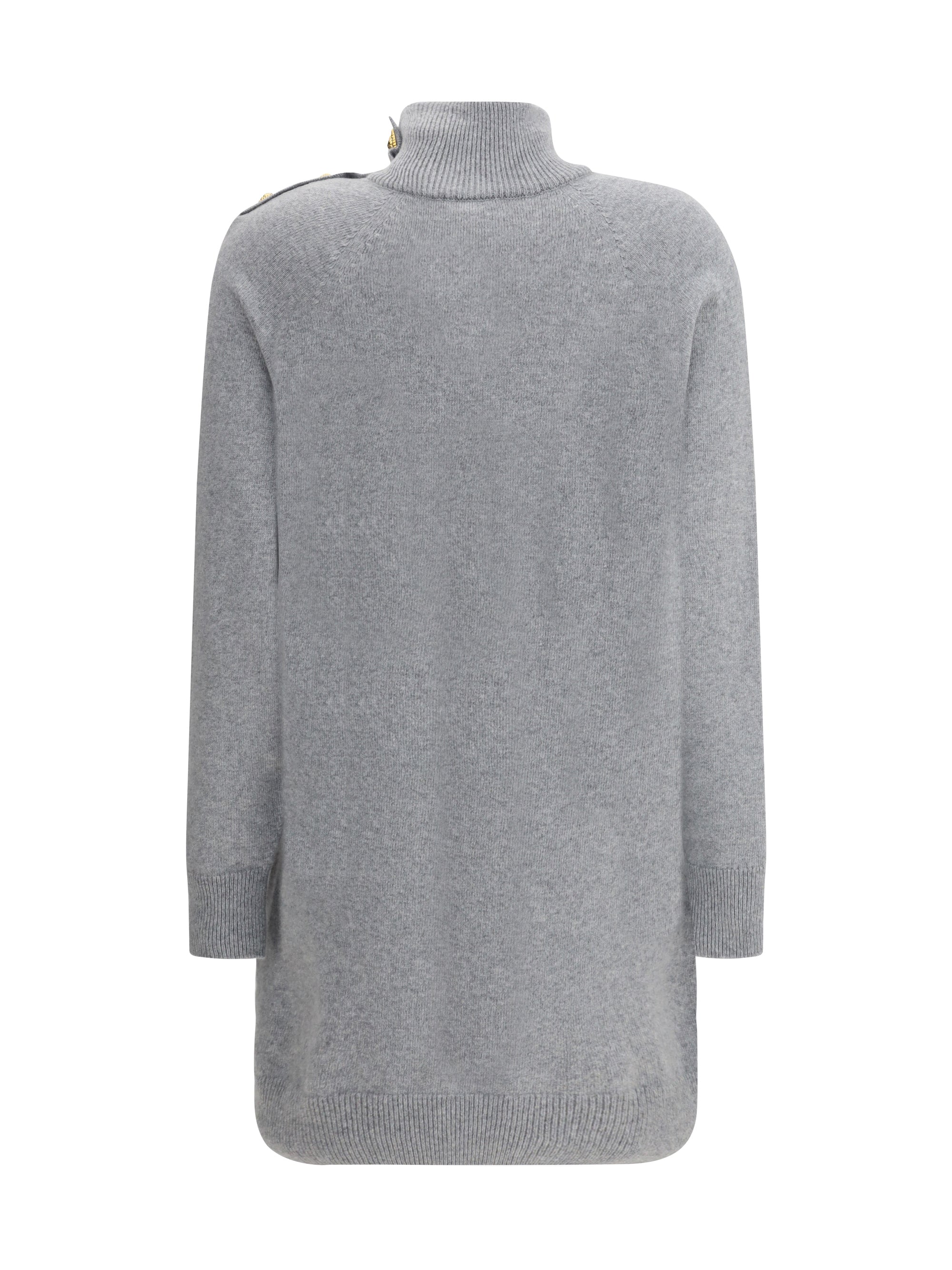 BALMAIN 34 short cashmere sweater dress