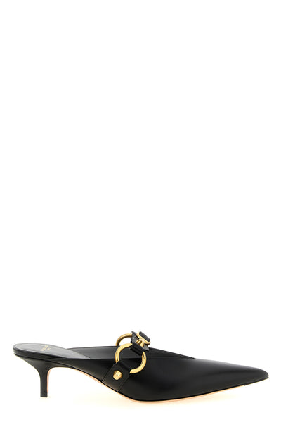 balenciaga city mule sabots redefine the classic model through sharp lines and s
