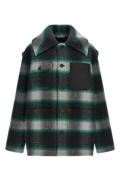 the balenciaga workwear cocoon jacket