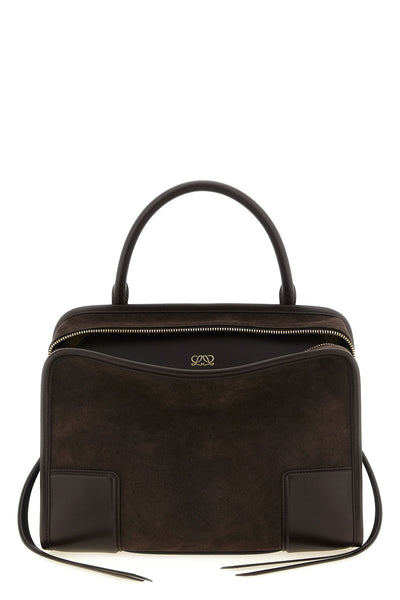 the amazona 180 medium loewe handbag exemplifies manufacturing excellence throug