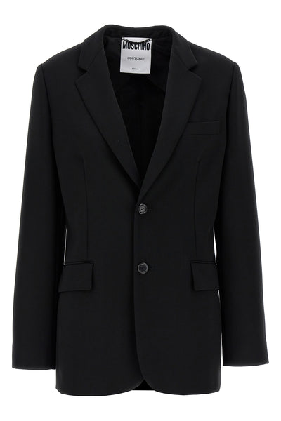 single-breasted blazer