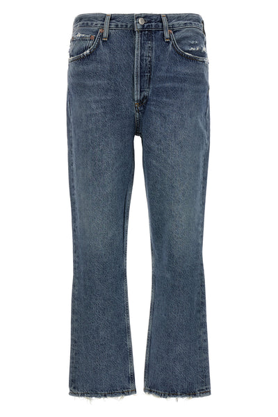 riley crop denim jeans
