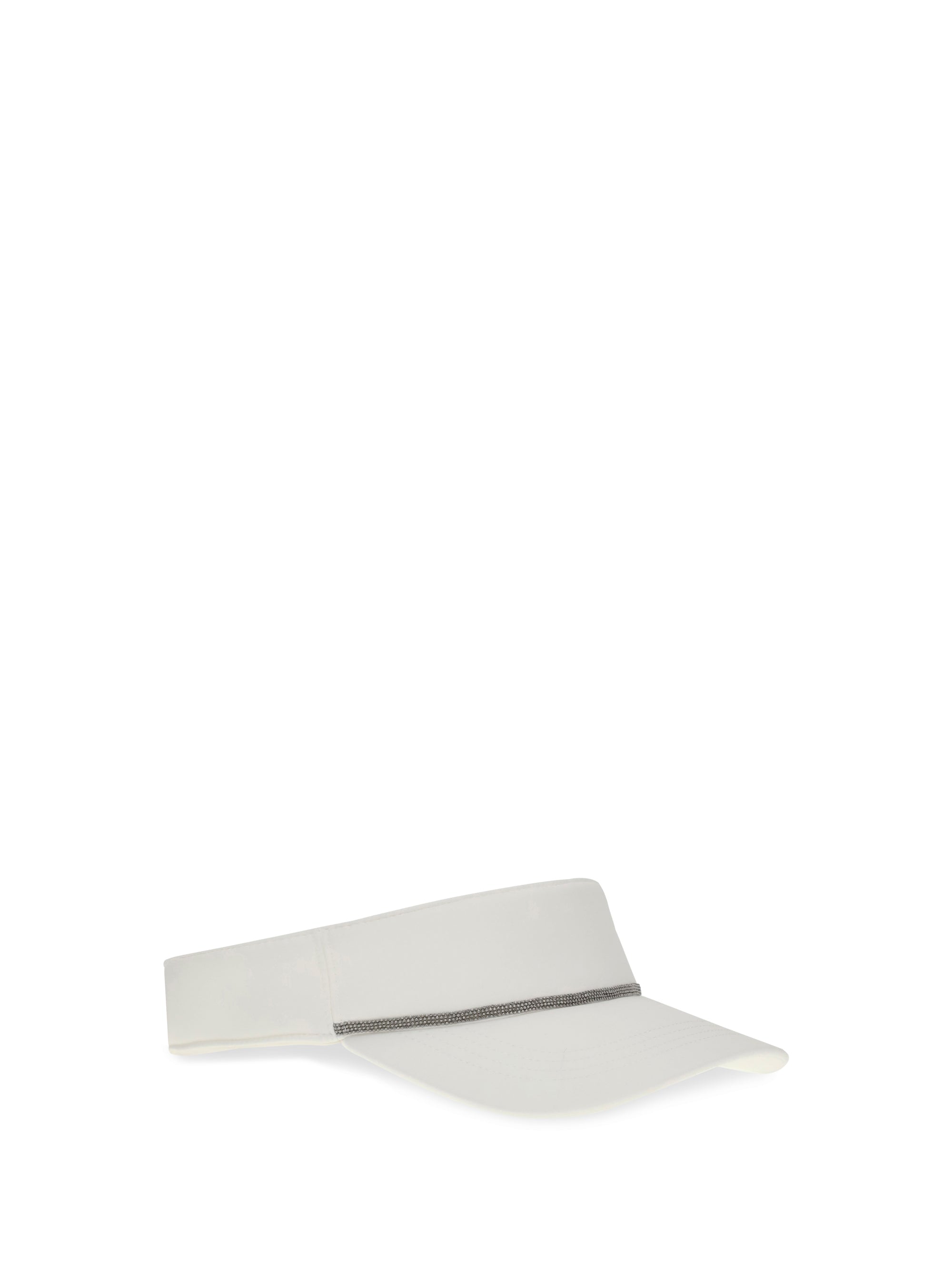 BRUNELLO CUCINELLI L nylon visor with shiny band