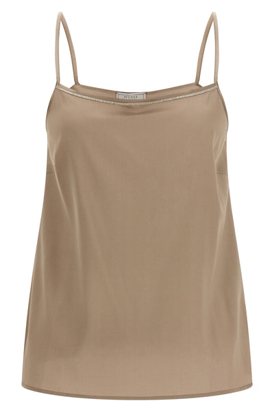 silk crepe de chine top