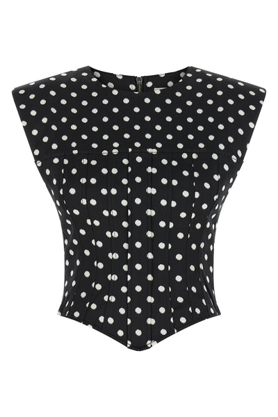 silk-effect fabric top