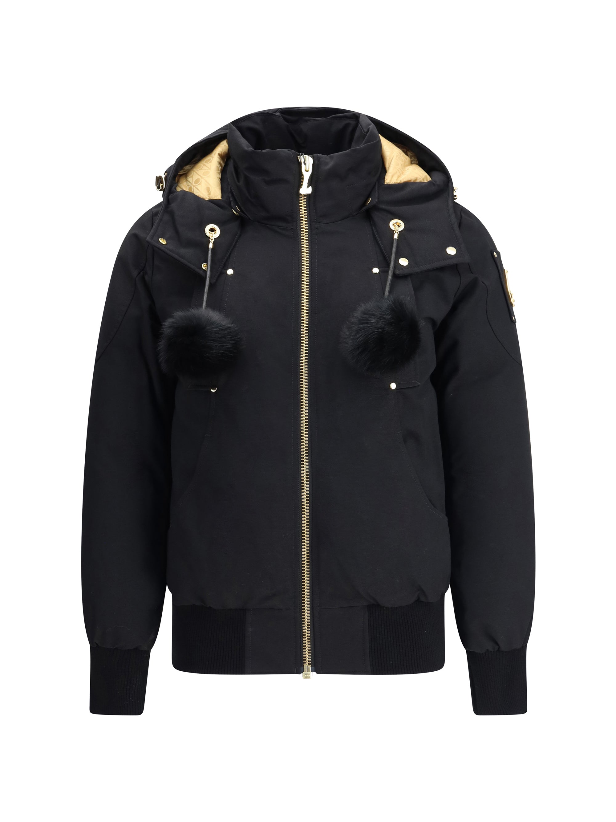 MOOSE KNUCKLES L gold series original sainte flavie bomber jacket