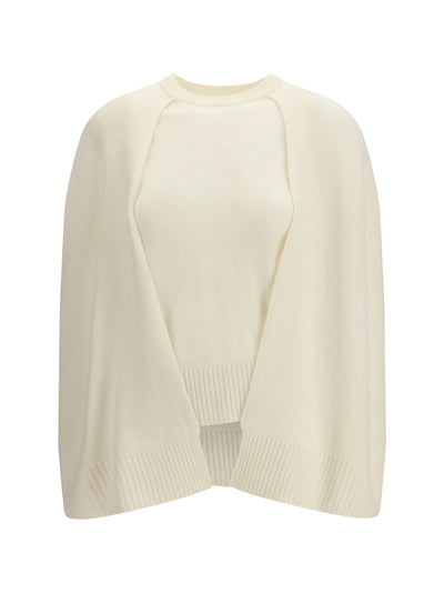 cashmere poncho sweater