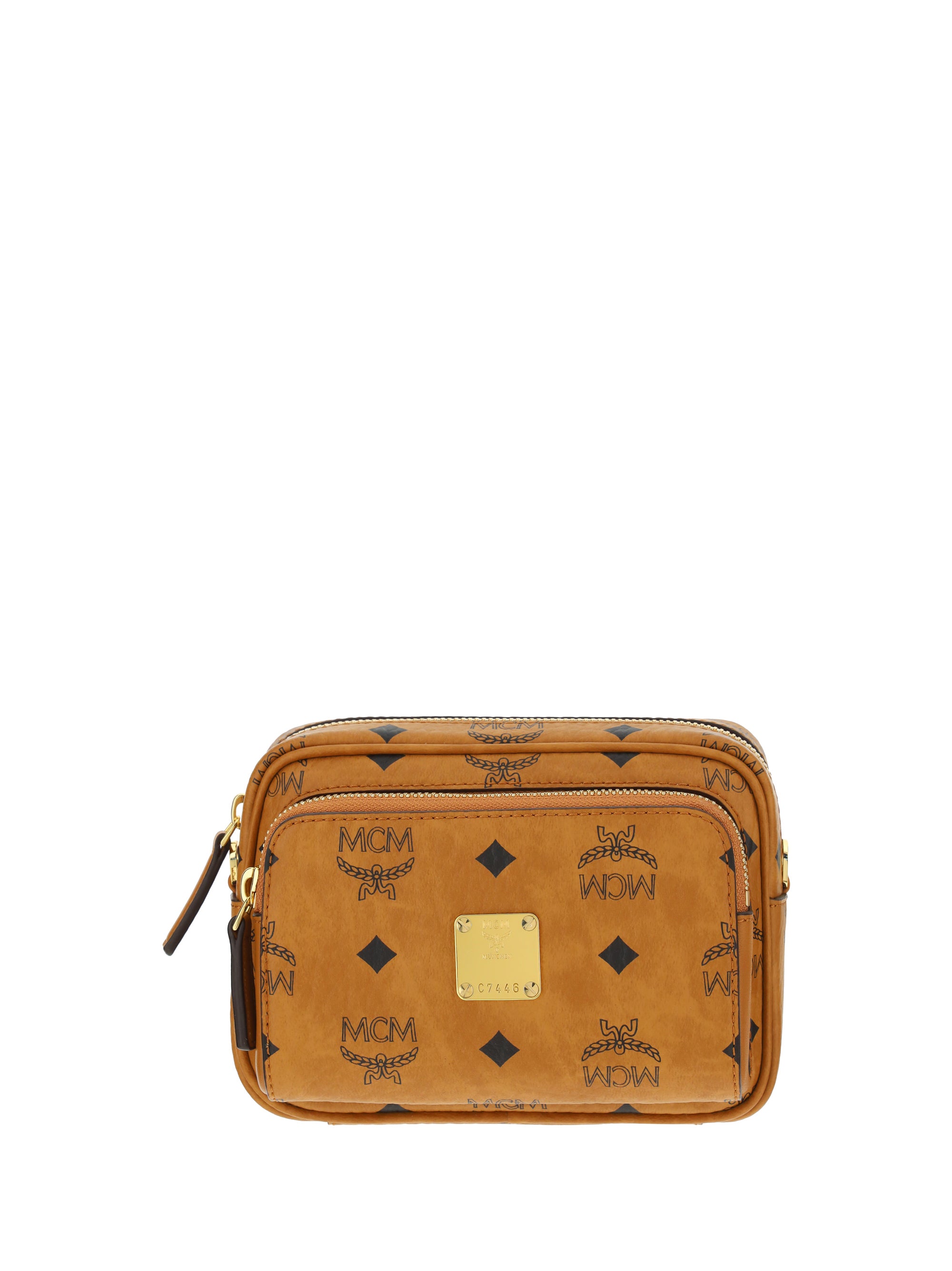 MCM OS monogram shoulder bag